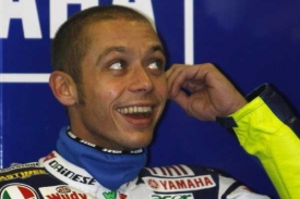 Valentino Rossi, mistr světa v závodech silničních motocyklů.
