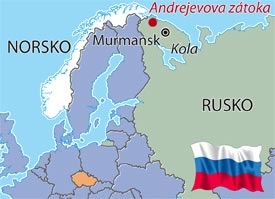Rusko, mapa