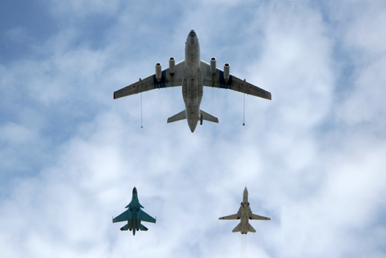 Ruské vojenské letectvo, spojenými silami ke světlejším zítřkům.
