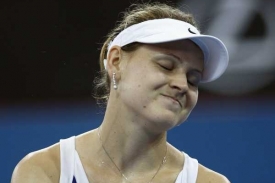 Lucie Šafářová. česká tenistka na turnaji v Brisbane dohrála.