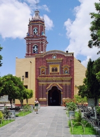 Kostel Santa Maria Tonantzintla patří k nejkrásnějším.
