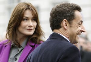 Manželé Sarkozyovi.