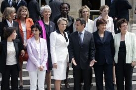 Prezident Sarkozy a ženy ve francouzském kabinetu