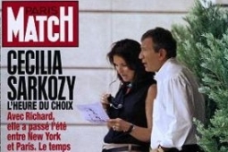 Sarkozyová v roce 2005 přistižena se svým milencem