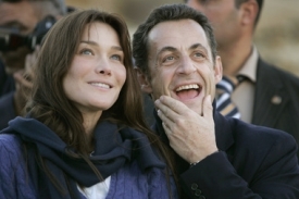 Carla Bruniová a Nicolas Sarkozy.