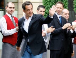 Prezident Sarkozy umí stránky novin zaplnit (ilustrační foto).
