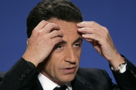 Francouzský prezident Nikolas Sarkozy.