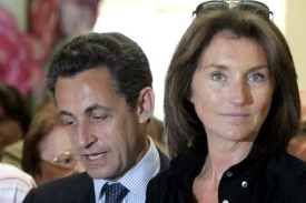 Francouzský prezidentský pár - Cecilia a Nicolas Sarkozy