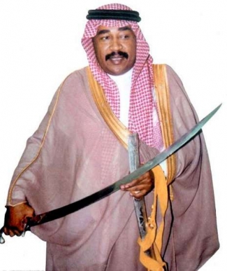 Nejstarší mistr popravčí v Saúdské Arábii - Ahmad Raskalláh.