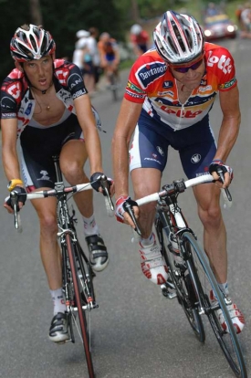 Frank Schleck na Tour de France v roce 2006.