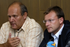 David Šeich (vpravo) a Stanislav Huml
