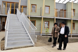 Dům pro seniory židovské obce. Domy od Senior resortu budou podobné.