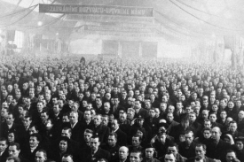 Sjezd závodních rad 22. února 1948, Průmyslový palác na Výstavišti.