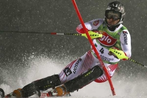 Vítěz slalomu ve Schladmingu Rakušan Reinfried Herbst.