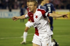 Útočník Stanislav Vlček vstřelil Ajaxu v odvetě kvalifikace o Ligu mistrů dva góly