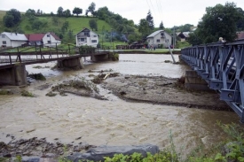 Záplavy zasáhly také východní část Slovenska.