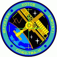 Znak, nášivka letu Sojuz TMA-10.