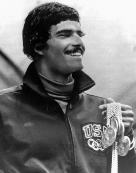 Mark Spitz. Jeho rekord z Mnichova 1972 hodlá Phelps překonat.