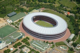 Vizualizace brněnského stadionu.