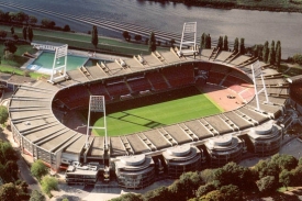 Weserstadion, domovský stánek fotbalistů Werderu Brémy.