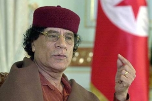 Lybijský vůdce Muamar Kaddáfí