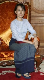 Představitelka barmské opozice Su Ťij