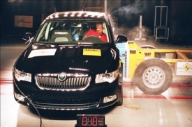 Škoda Superb v testech Euro NCAP zabodovala.