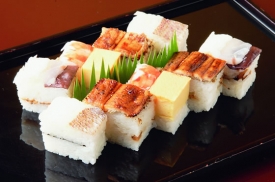 Sushi jako umělecké dílko.