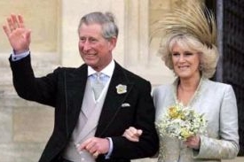 Svatba Camilly a prince Charlese v dubnu 2005