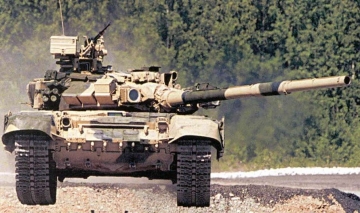 Úspěšný vývozní artikl, tank T-90S.