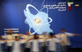Oslavy íránského národního dne jaderné technologie.
