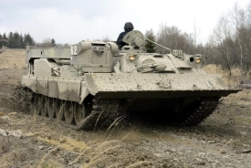 Nový tank ministerstva obrany.