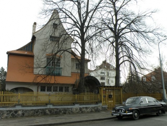 Vila, kterou navrhl Dušan Jurkovič pro Jana Náhlovského.