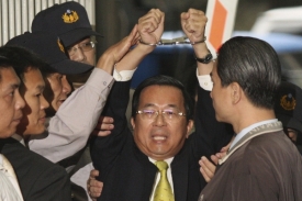 Bývalí tchjwanský prezident byl obviněn z korupce.