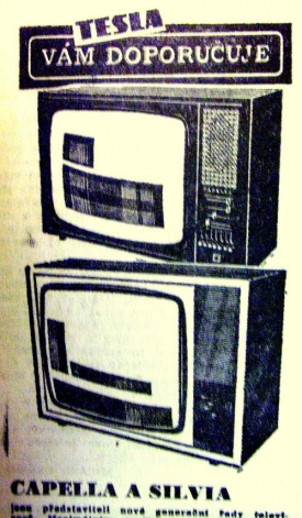 Hity vánoc 1978 - televizory Capella a Silvia.