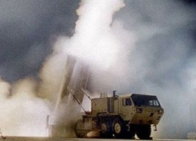 Odpálení antiraket THAAD, kterými má být vybavena armáda Polska.
