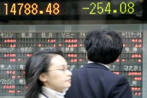 Japonské akcie ztratily od února pětinu své hodnoty