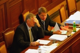 Předseda vlády Mirek Topolánek měl kvůli reformě plnou hlavu starostí