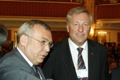 Mirek Topolánek a rakouský kancléř Alfred Gusenbauer