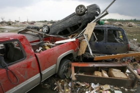 Prudká bouře ve státě Iowa stála životy sedm osob.