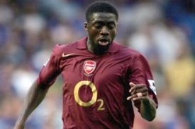Hvězda londýnského Arsenalu Kolo Touré.