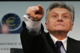 Šéf Evropské centrální banky Jean-Claude Trichet
