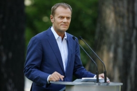 Polský premiér donald Tusk.
