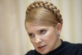 Předsedkyně ukrajinské vlády Julija Tymošenková.