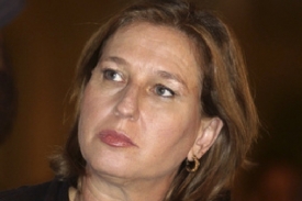 Cipi Livniová, předsedkyně izraelské vládní strany Vpřed.