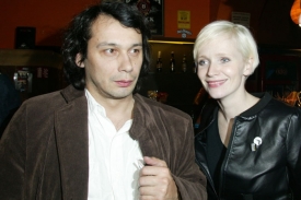 Pavel Liška a Anna Geislerová na večírku po premiéře filmu.