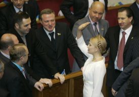 Julia Tymošenková zdraví zákonodárce