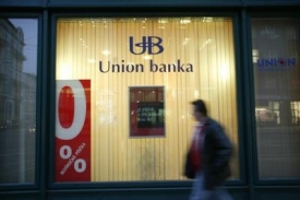 Pobočka zkrachovalé Union banky na Národní třídě