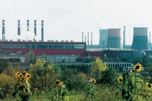 Areál bývalé VSŽ, dnes U.S.Steel, u Košic.