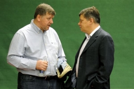 Jaroslav Vacek (vlevo): Český fotbal přijde o 300 milionů.